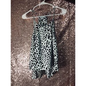 Cotton on high low blouse .